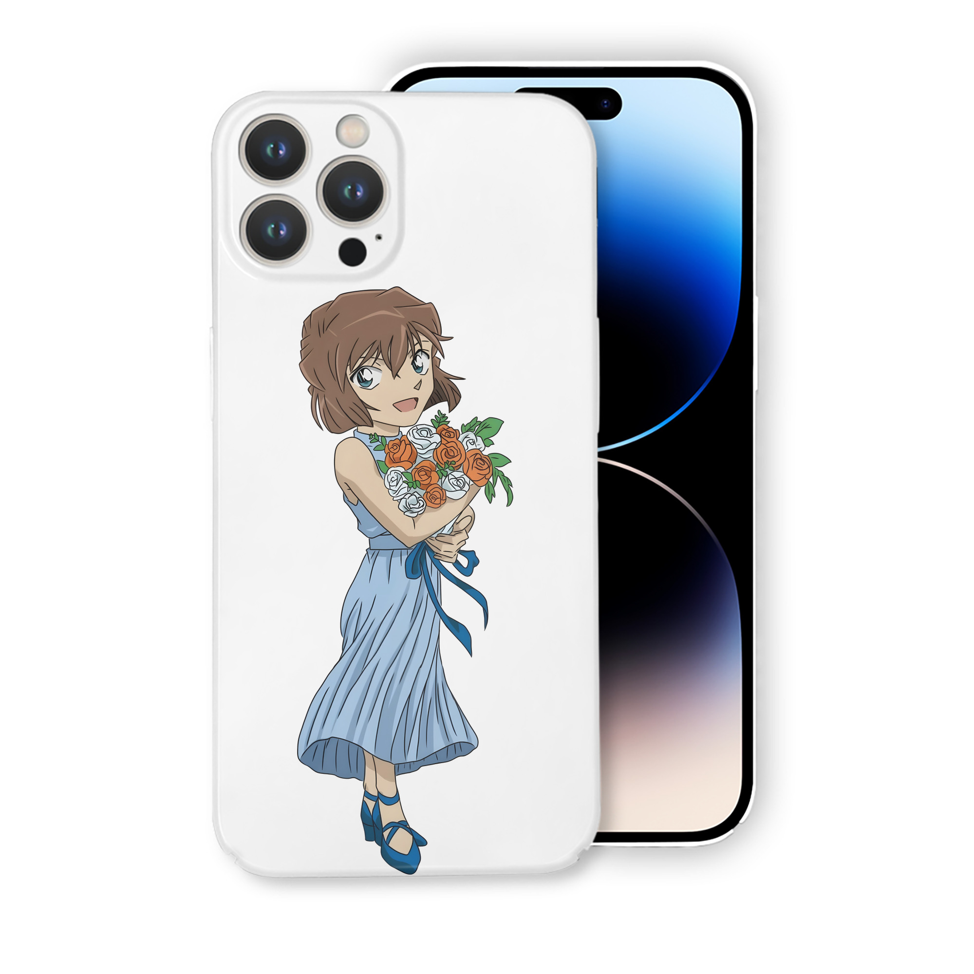 （画像用） 名探偵コナン 灰原 哀 はいばら あい Detective Conan Anita Hailey、Vi Graythorn Haibara Ai 【iPhone 14シリーズ対応】ハードケース